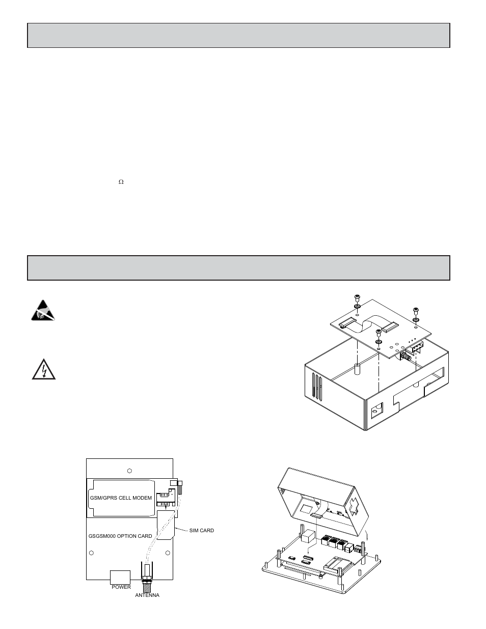 G3gsm o, Nstalling, Ption | Pecifications | Red Lion G3GSM User Manual | Page 2 / 4