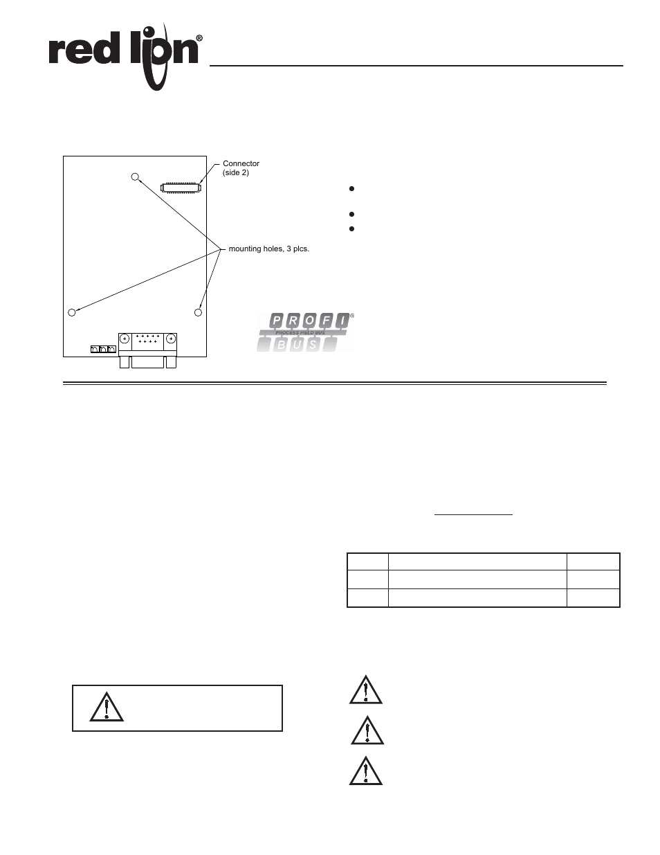 Red Lion G3PB User Manual | 4 pages