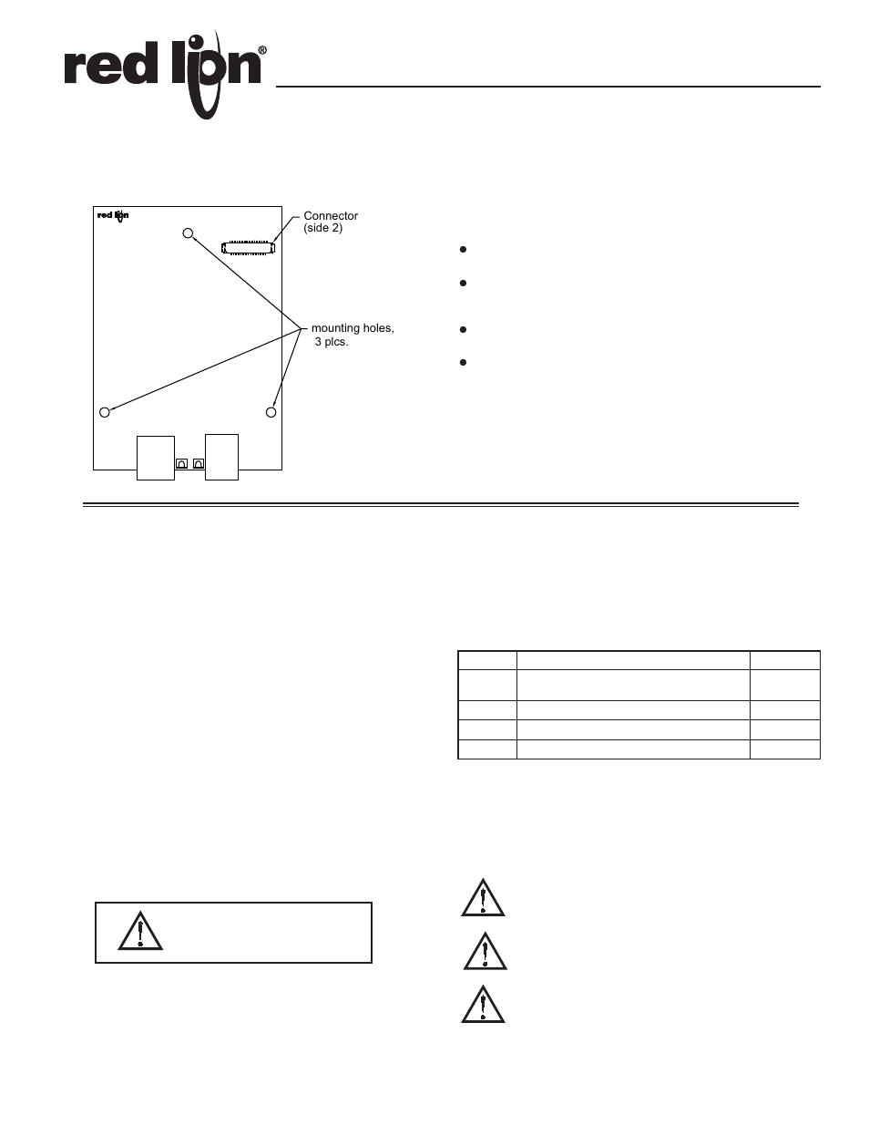 Red Lion G3RS User Manual | 4 pages