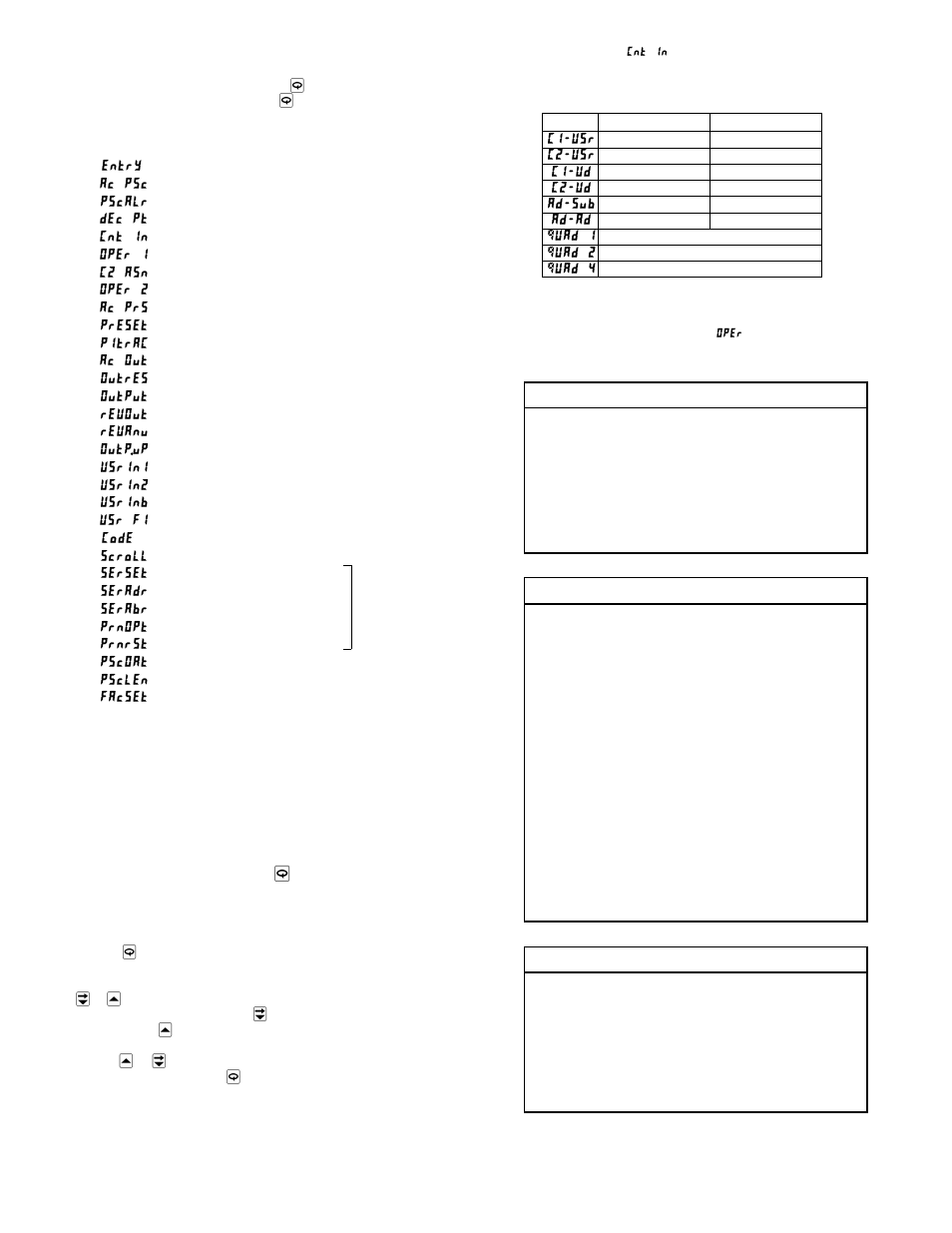 C1-usr, C2-usr, C1-ud | C2-ud, Ad-sub, Ad-ad, Quad 1, Quad 2, Quad 4, Ac psc | Red Lion C48C User Manual | Page 4 / 6