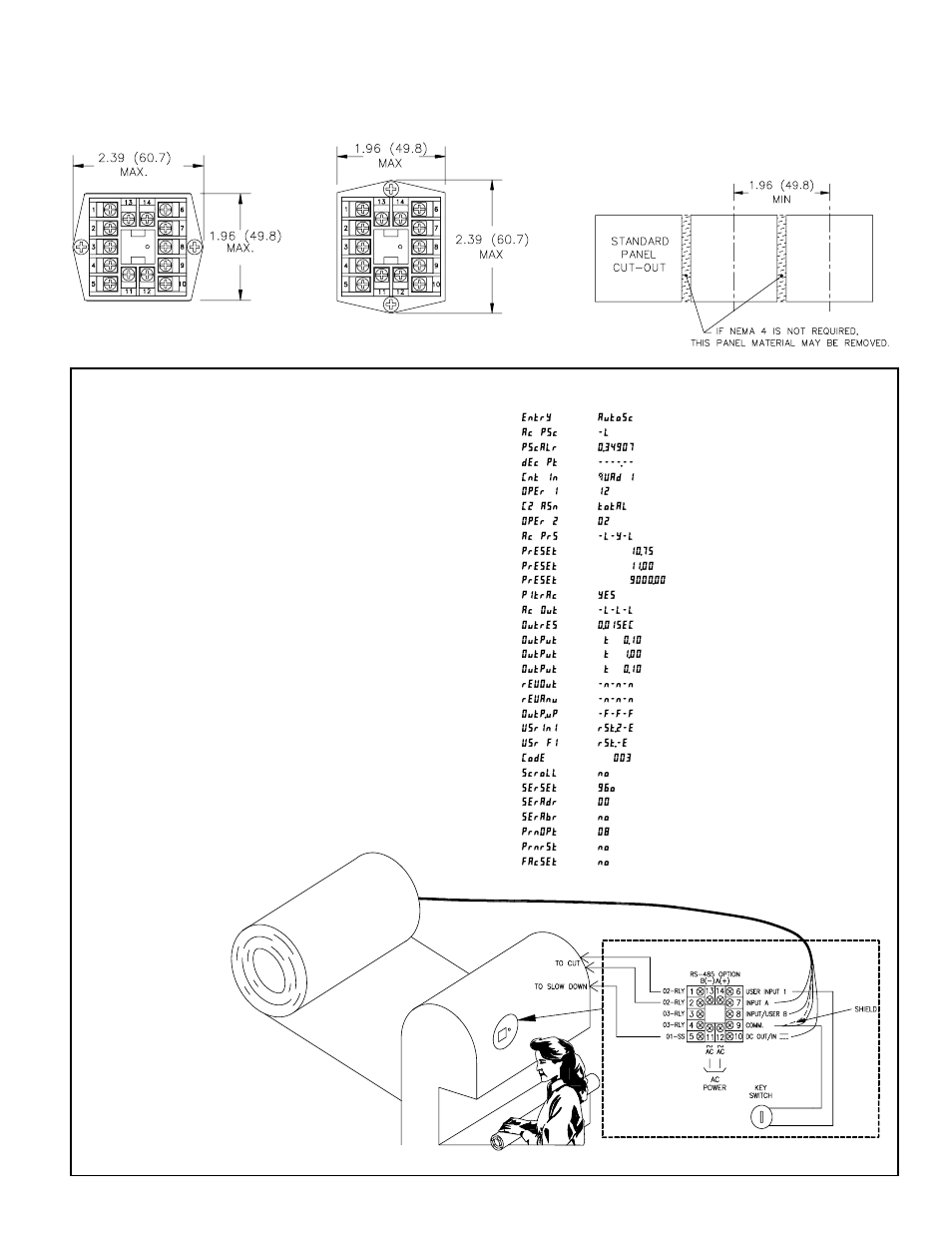 Multiple unit stacking | Red Lion C48C User Manual | Page 5 / 6