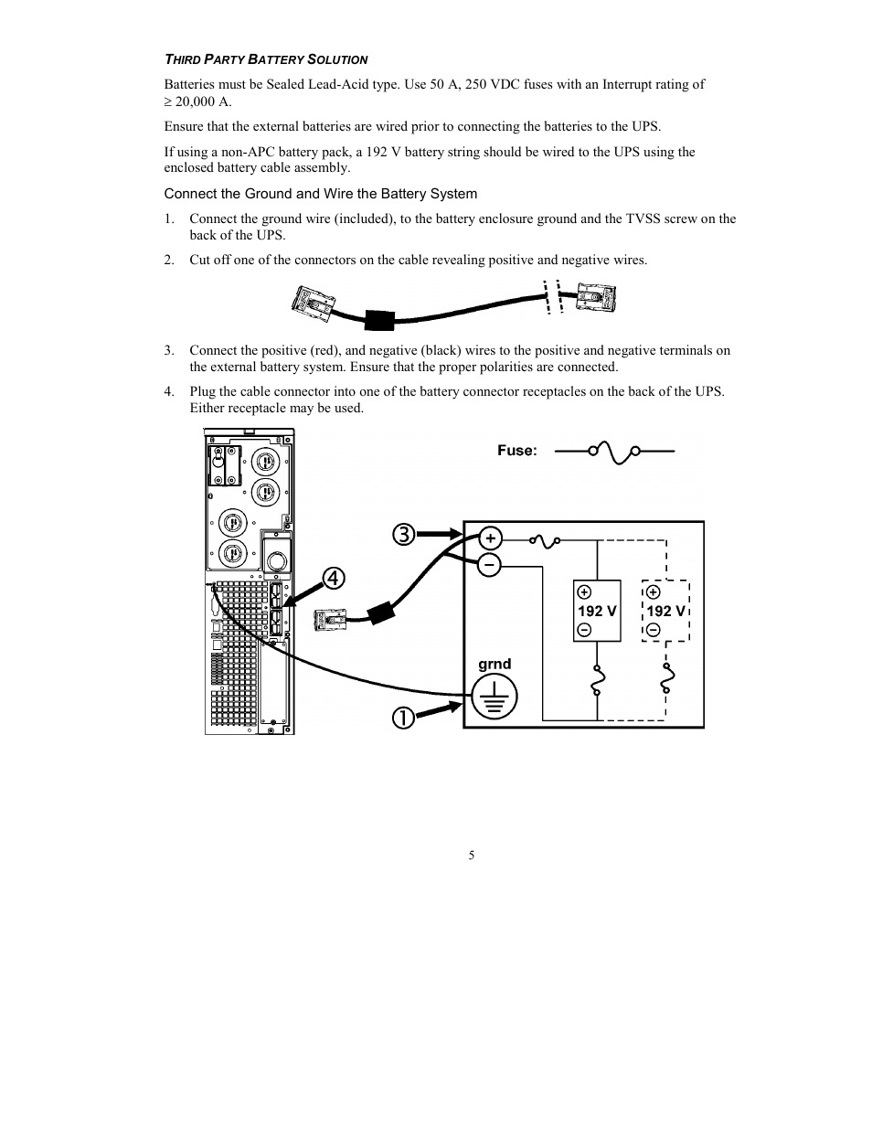 American Power Conversion RT-UXICH User Manual | Page 7 / 20