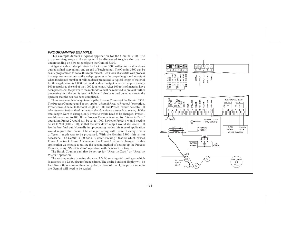 Red Lion GEMINI 33 User Manual | Page 18 / 52
