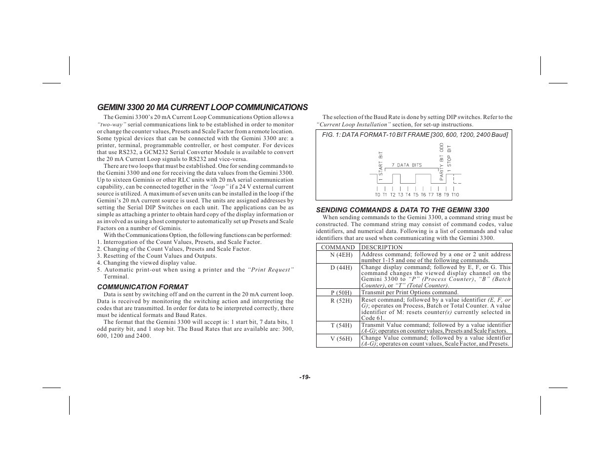 Red Lion GEMINI 33 User Manual | Page 21 / 52