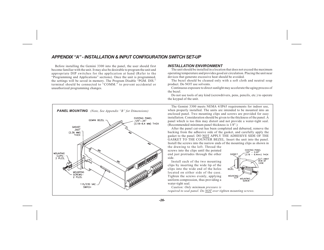 Red Lion GEMINI 33 User Manual | Page 28 / 52