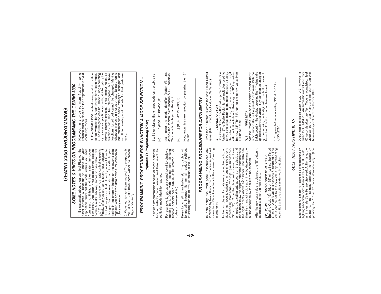 Red Lion GEMINI 33 User Manual | Page 48 / 52