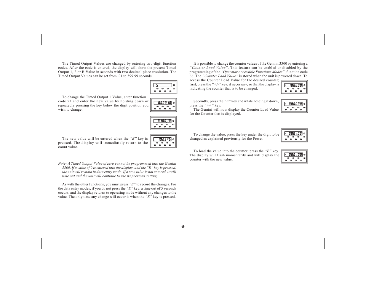 Red Lion GEMINI 33 User Manual | Page 7 / 52