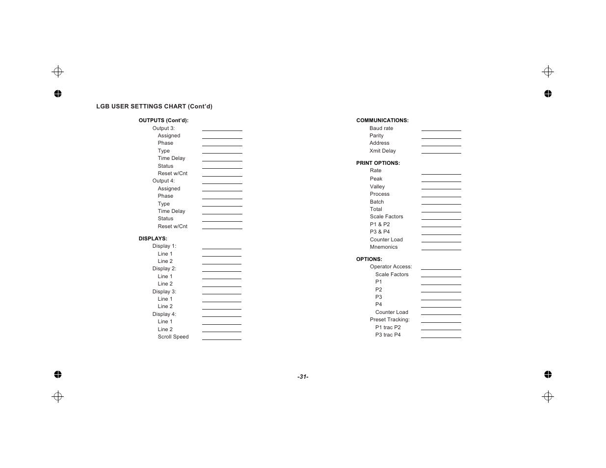 Red Lion LEGEND User Manual | Page 33 / 62
