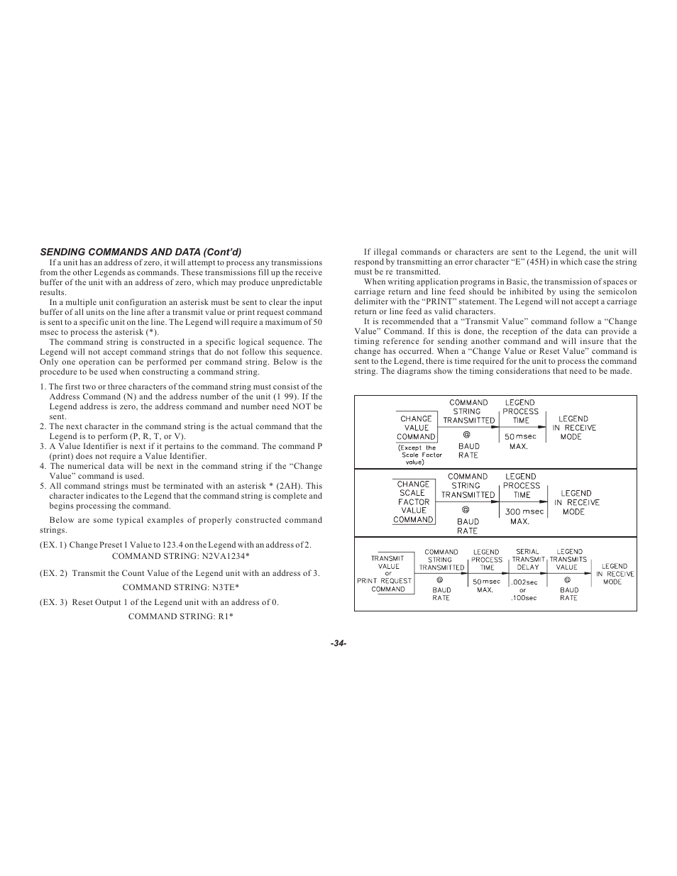 Red Lion LEGEND User Manual | Page 36 / 64