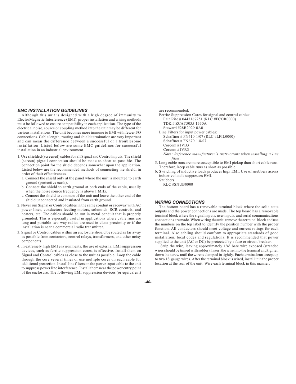 Red Lion LEGEND User Manual | Page 42 / 64