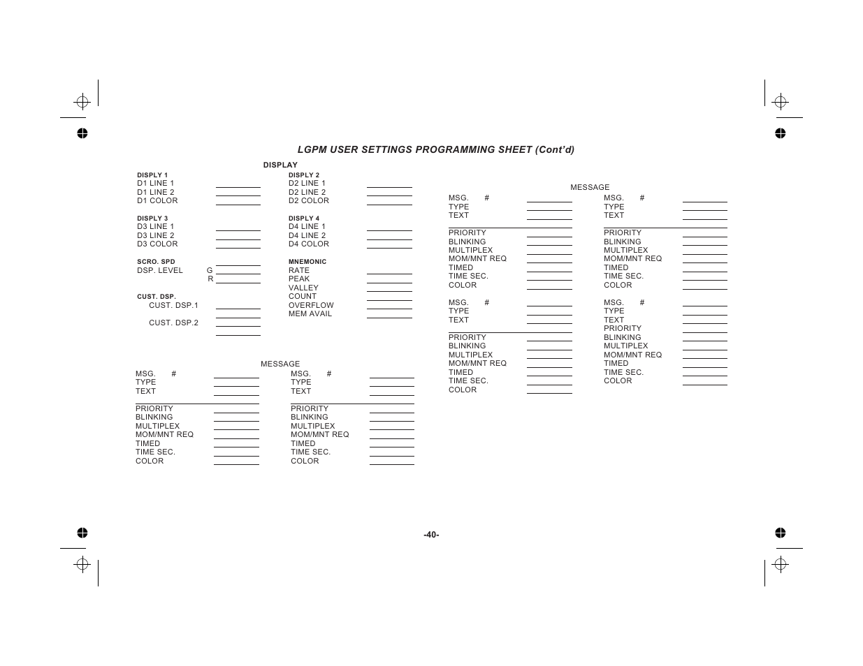 Red Lion LEGEND User Manual | Page 42 / 76