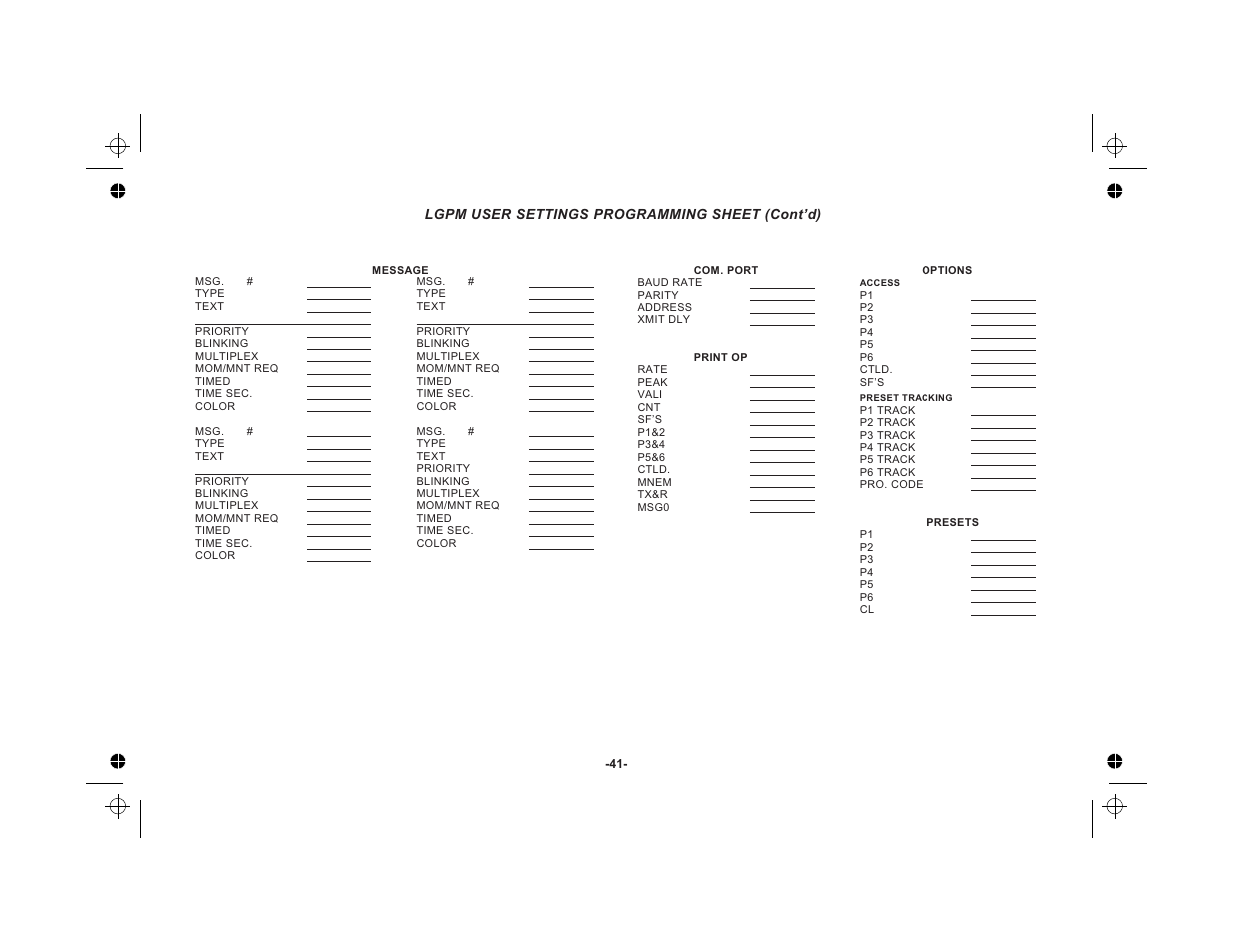 Red Lion LEGEND User Manual | Page 43 / 76