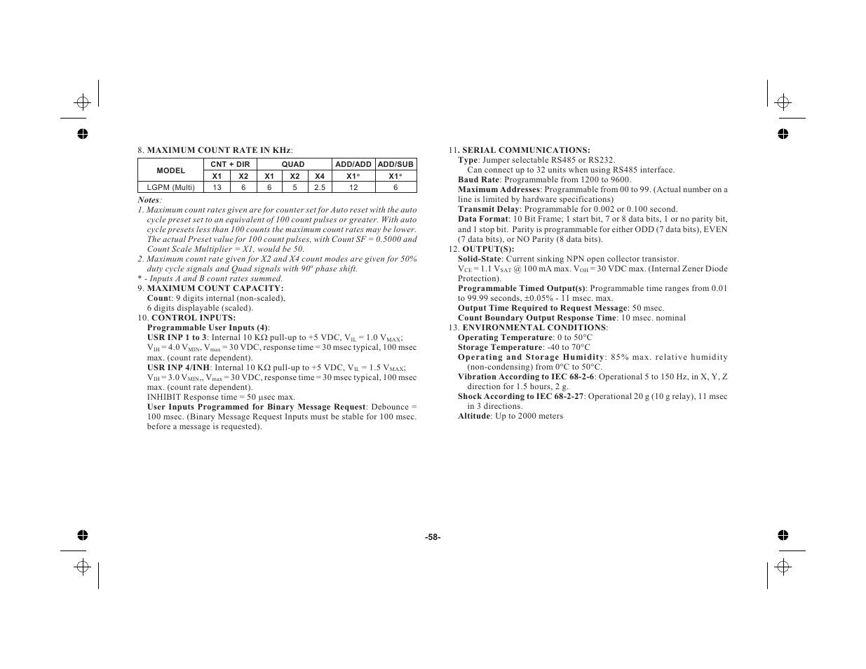 Red Lion LEGEND User Manual | Page 60 / 76