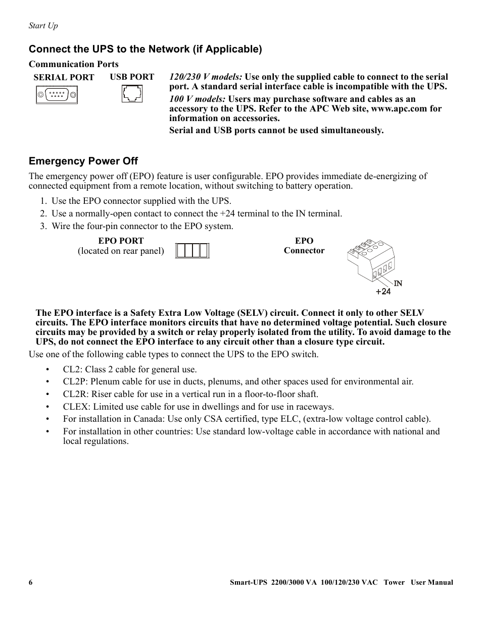 American Power Conversion 2200 VA User Manual | Page 6 / 17