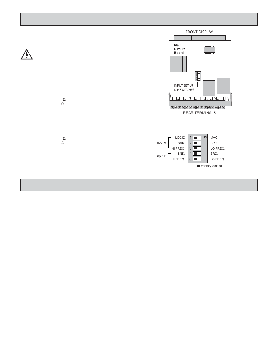 Dip s, Iring, Eter | Etting, Witches | Red Lion PAXLCR User Manual | Page 3 / 12