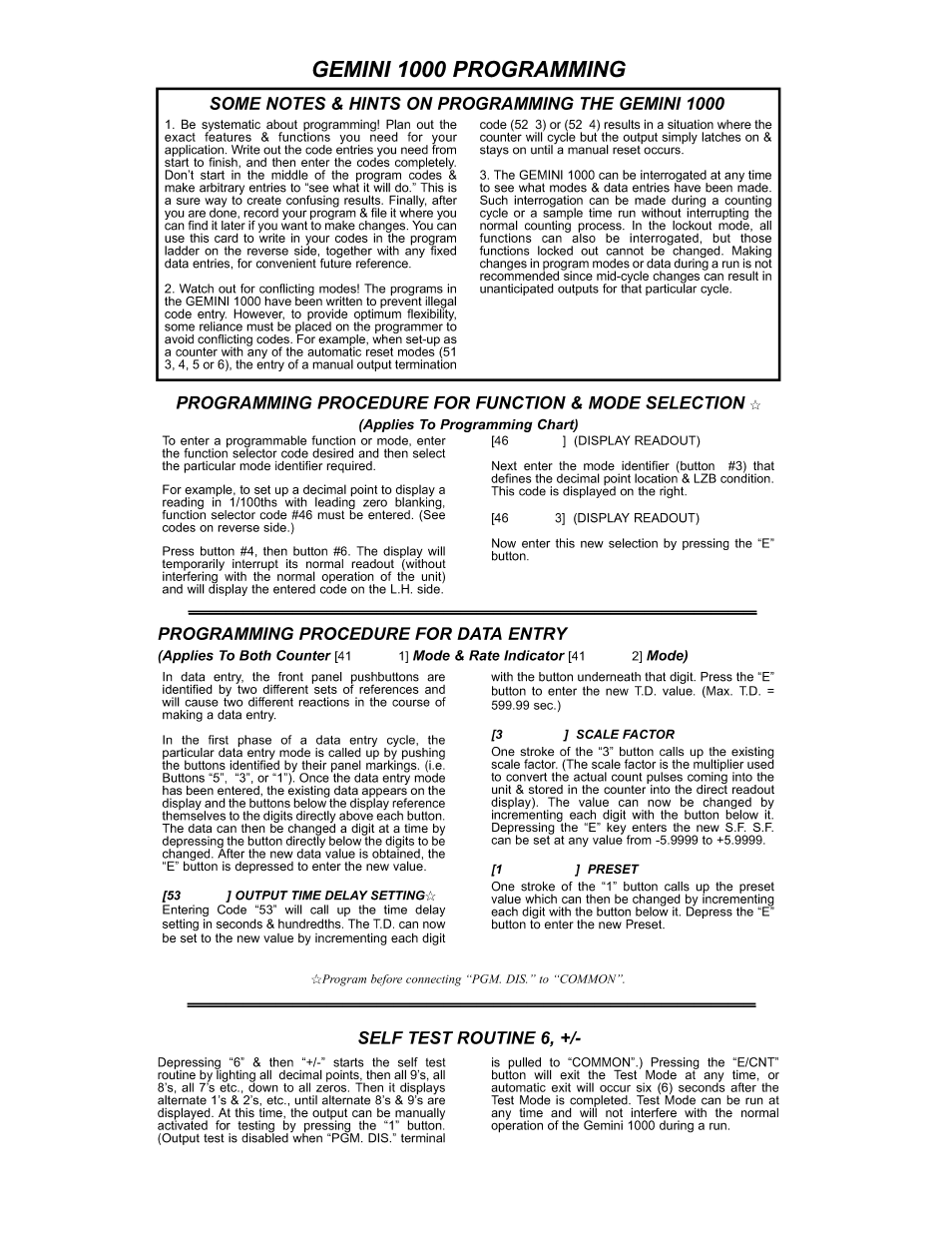 Red Lion GEMINI 2 User Manual | Page 6 / 8