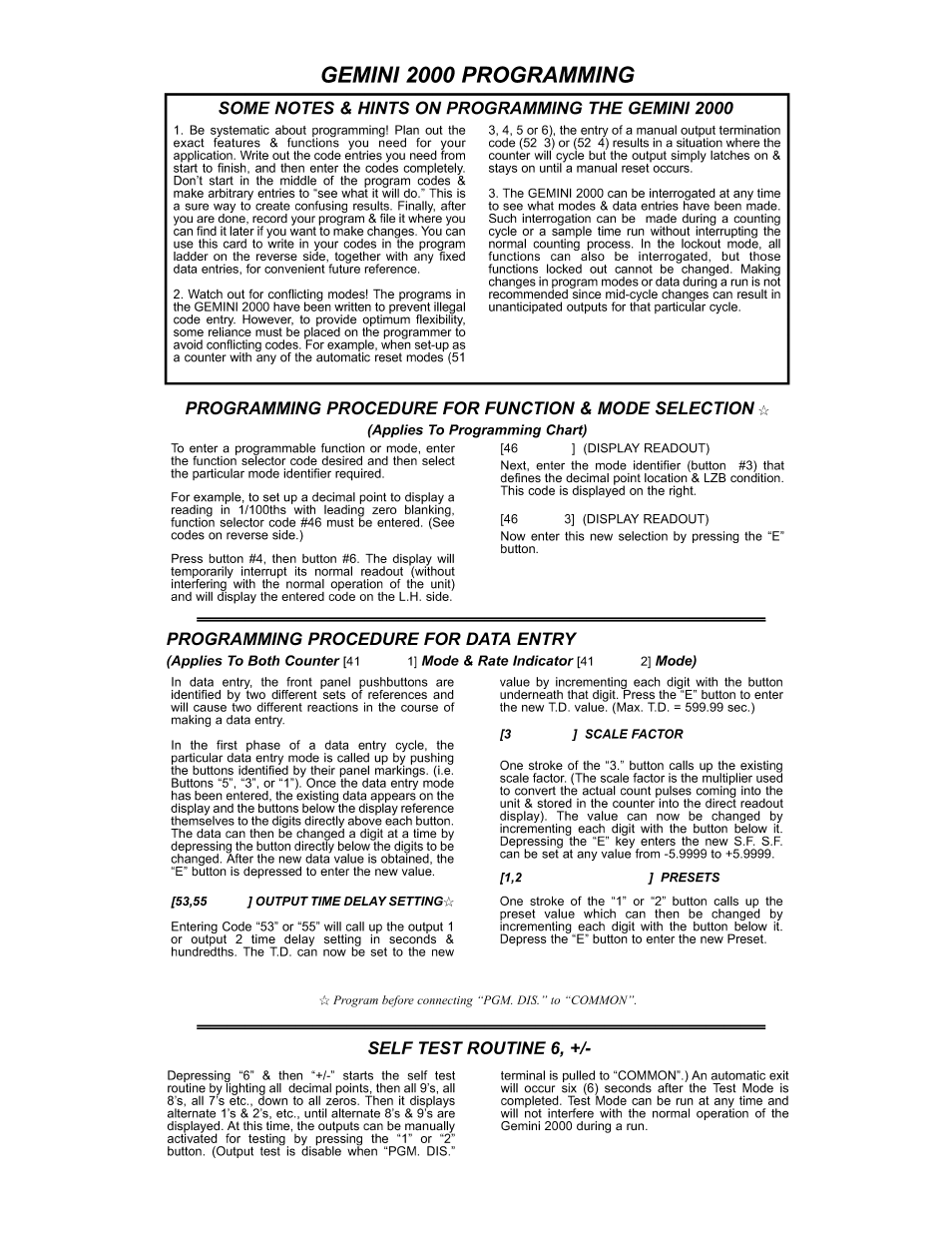 Red Lion GEMINI 2 User Manual | Page 8 / 8