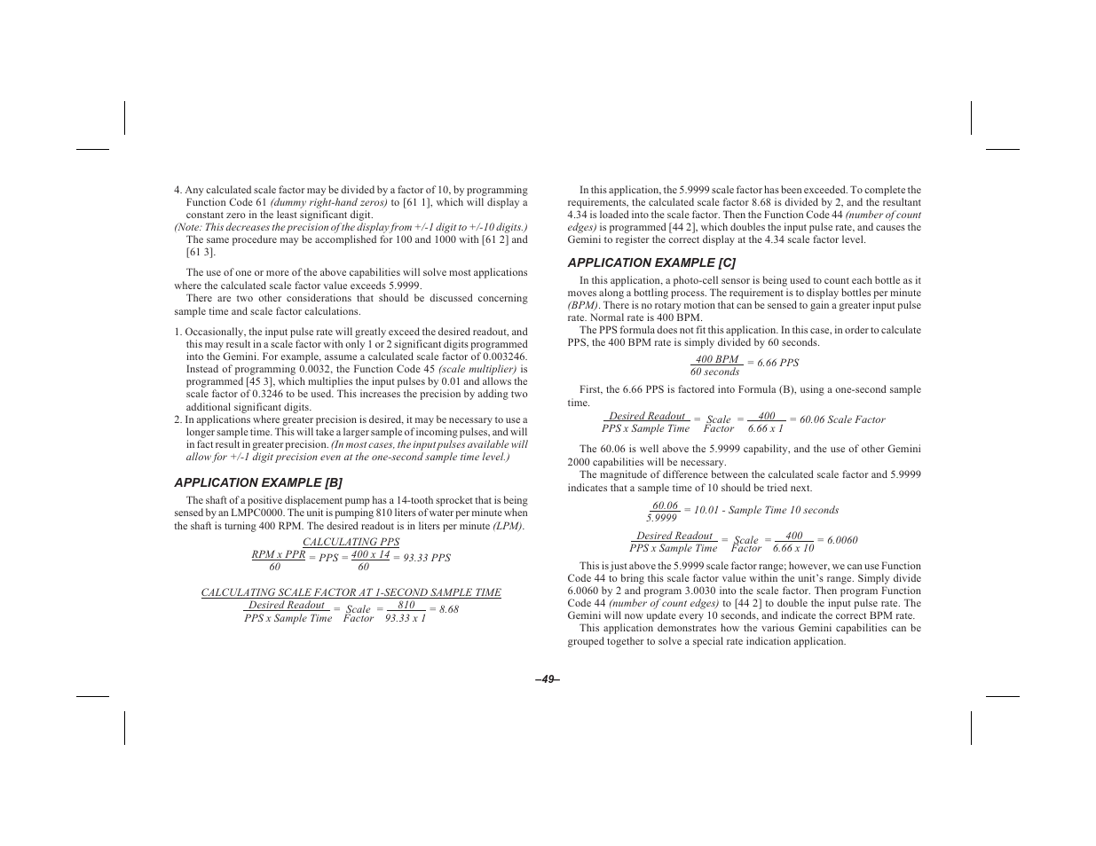Red Lion GEMINI 2 User Manual | Page 51 / 60