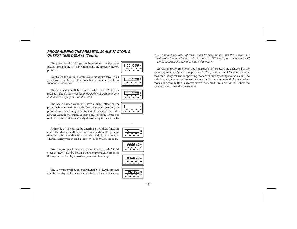 Red Lion GEMINI 2 User Manual | Page 6 / 60
