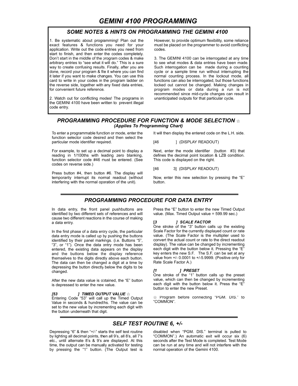 Red Lion GEMINI 42 User Manual | Page 7 / 12