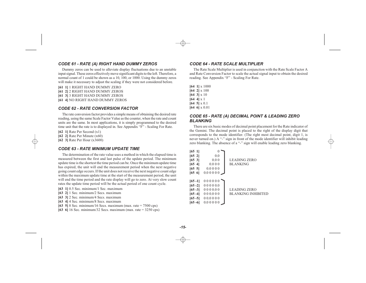 Red Lion GEMINI 42 User Manual | Page 17 / 74