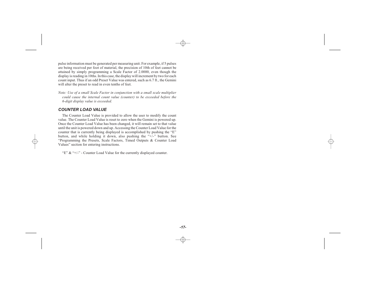 Red Lion GEMINI 42 User Manual | Page 19 / 74