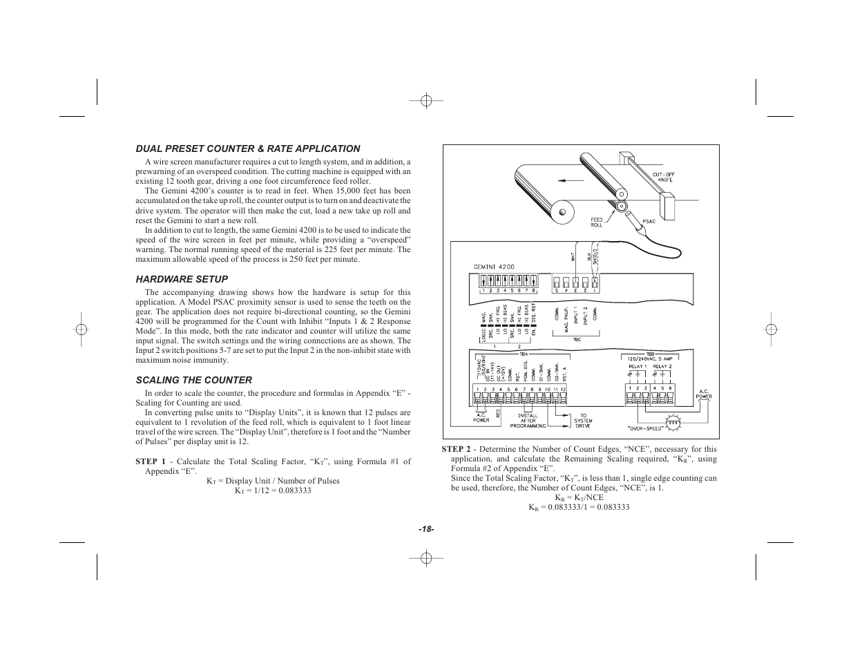 Red Lion GEMINI 42 User Manual | Page 20 / 74