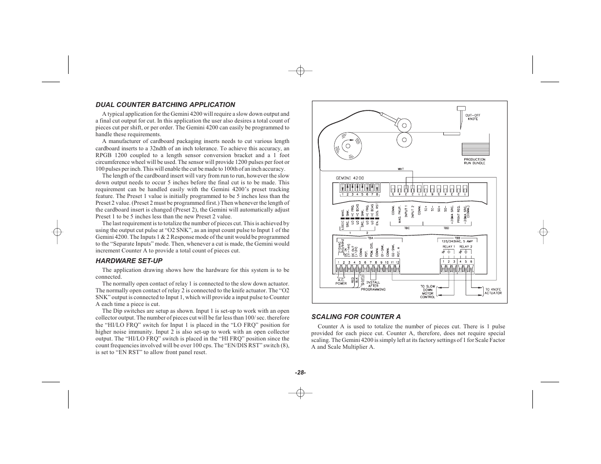 Red Lion GEMINI 42 User Manual | Page 30 / 74