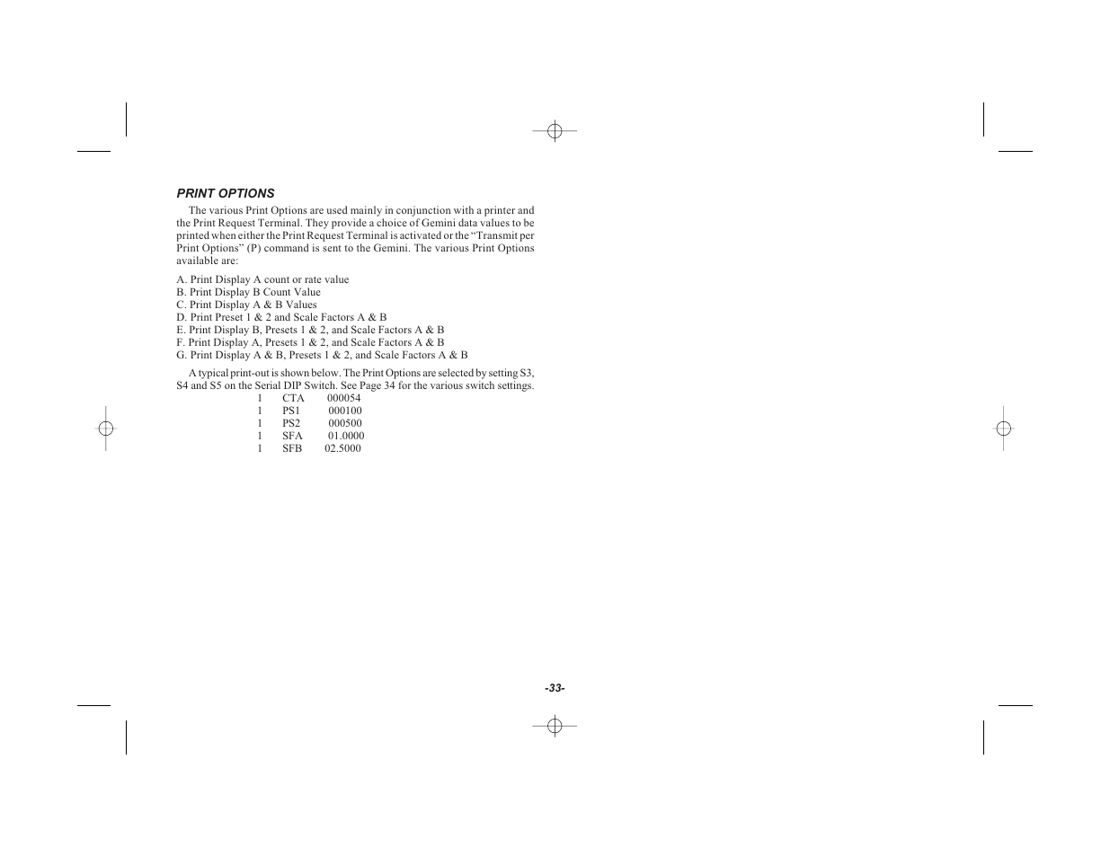 Red Lion GEMINI 42 User Manual | Page 35 / 74