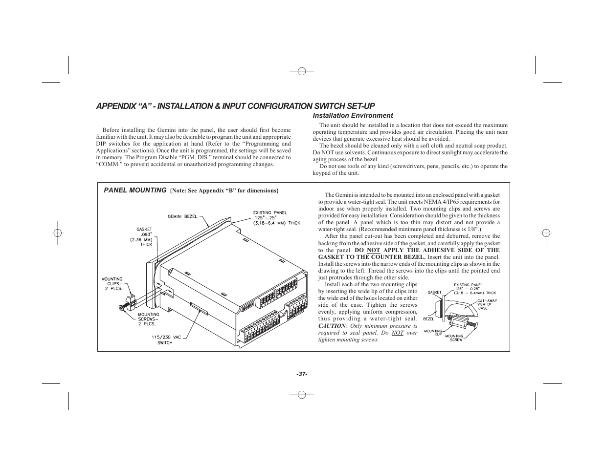 Red Lion GEMINI 42 User Manual | Page 39 / 74