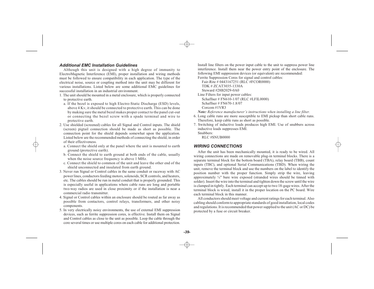 Red Lion GEMINI 42 User Manual | Page 41 / 74