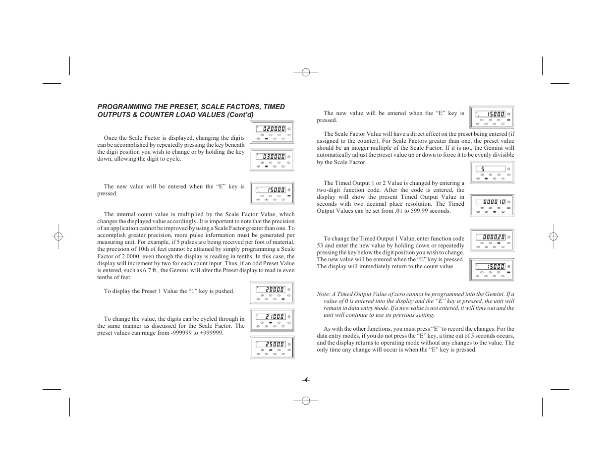 Red Lion GEMINI 42 User Manual | Page 6 / 74