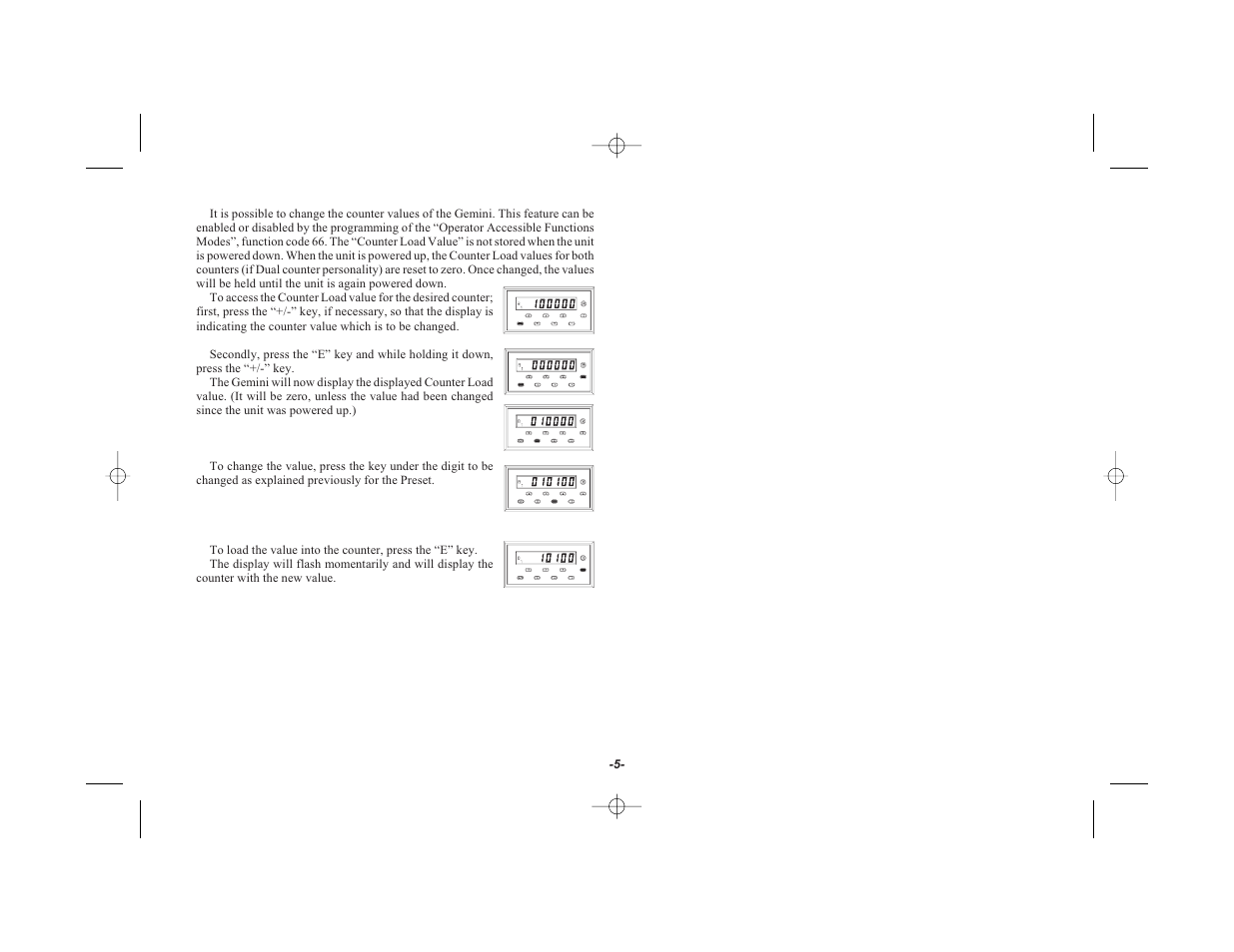 Red Lion GEMINI 42 User Manual | Page 7 / 74
