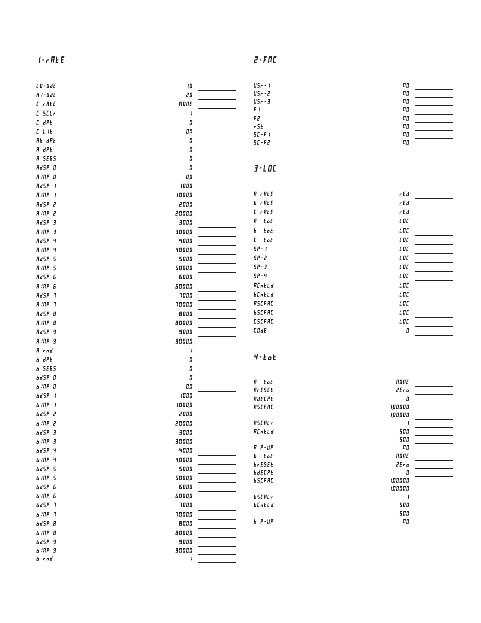 Parameter value chart, Paxdr model number, Programmer ________________ date | Meter# _____________ security code | Red Lion PAXDR User Manual | Page 27 / 32