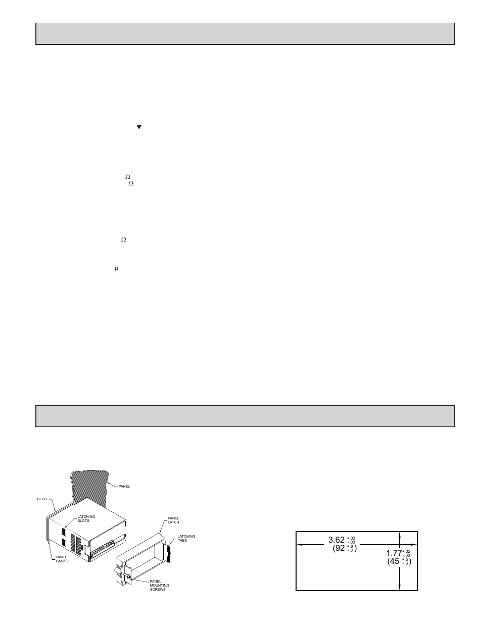 Eneral, Eter, Pecifications | Nstalling, Installation, Installation environment | Red Lion PAXLC8 User Manual | Page 3 / 8
