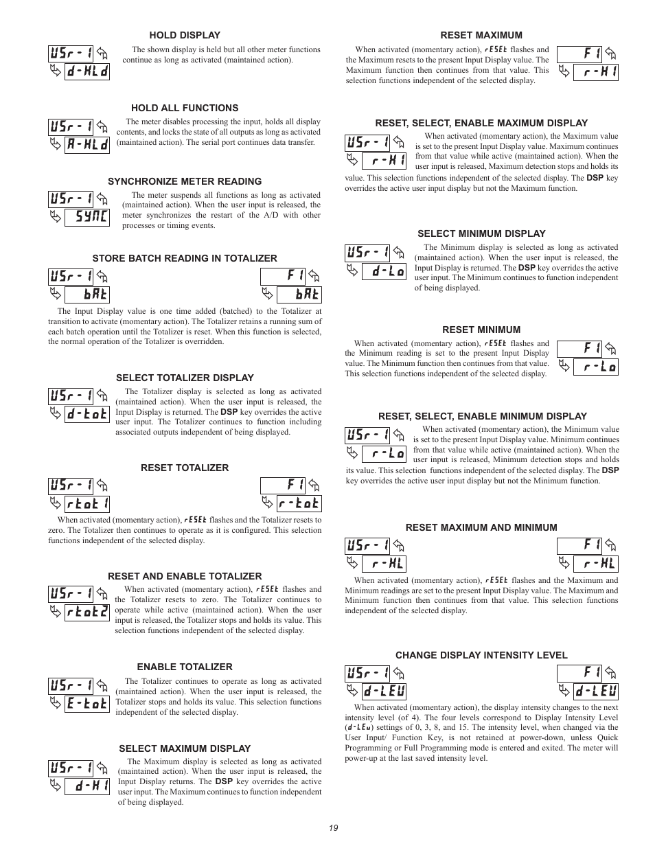 Red Lion PAXT User Manual | Page 19 / 36