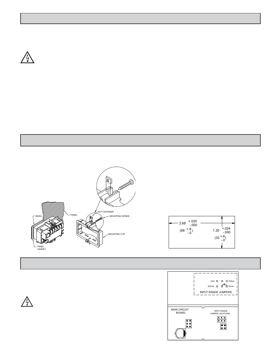 Ptional, Ards, Nstalling | Eter, Etting, Umpers | Red Lion CUB5I User Manual | Page 3 / 12