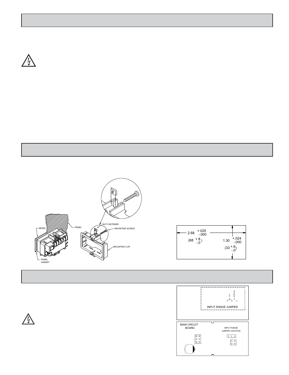 Ptional, Ards, Nstalling | Eter, Etting, Umpers | Red Lion CUB5P User Manual | Page 3 / 12