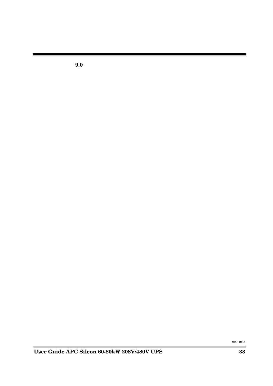 American Power Conversion 60-80kW 208/480V User Manual | Page 33 / 34
