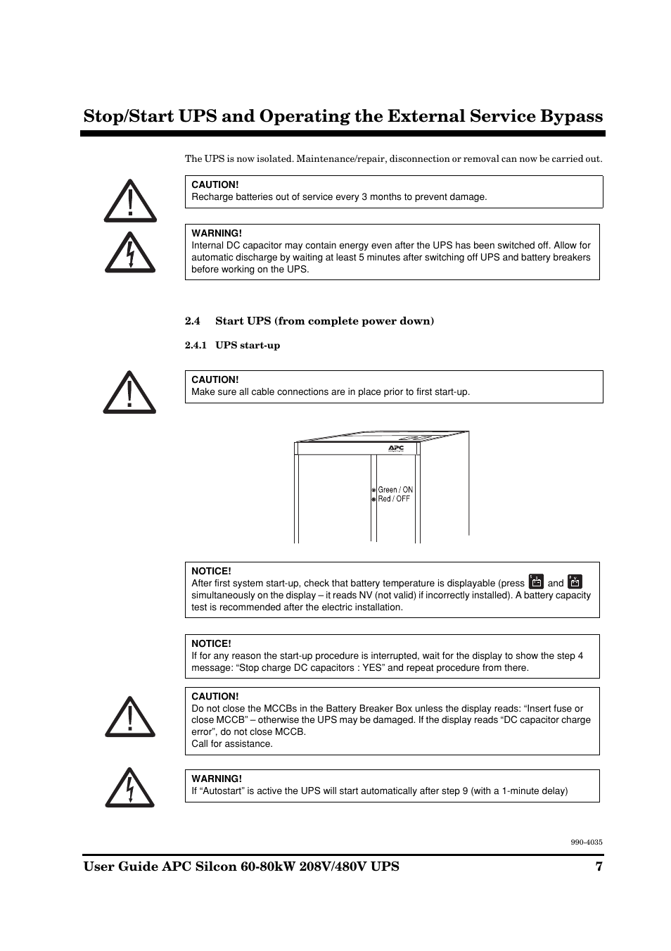 American Power Conversion 60-80kW 208/480V User Manual | Page 7 / 34