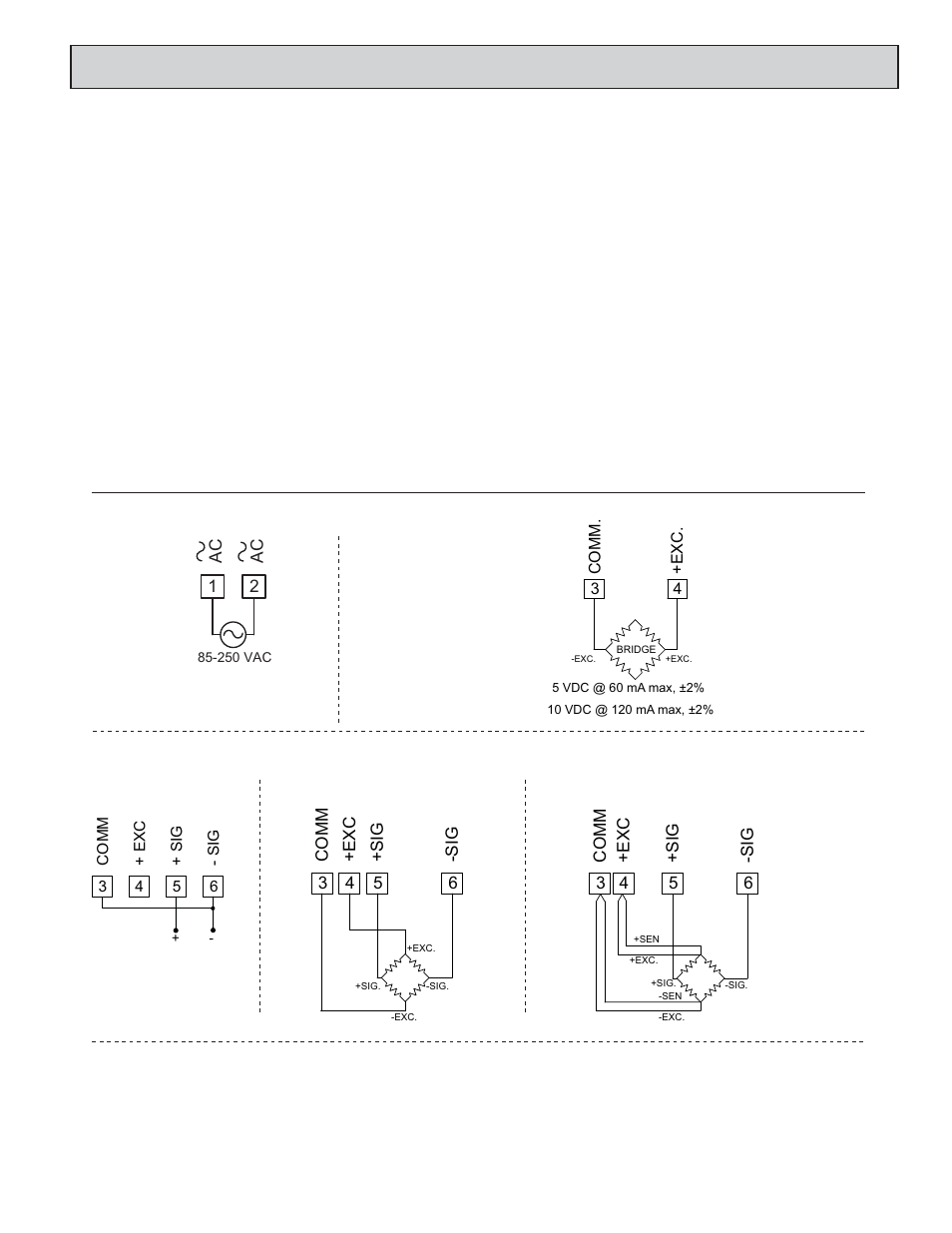 Iring, Eter, 1 power wiring | 2 input signal wiring | Red Lion PAXLSG User Manual | Page 5 / 8