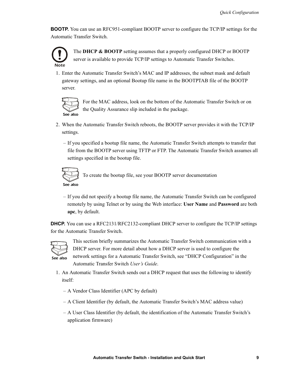 American Power Conversion Automatic Transfer User Manual | Page 13 / 25