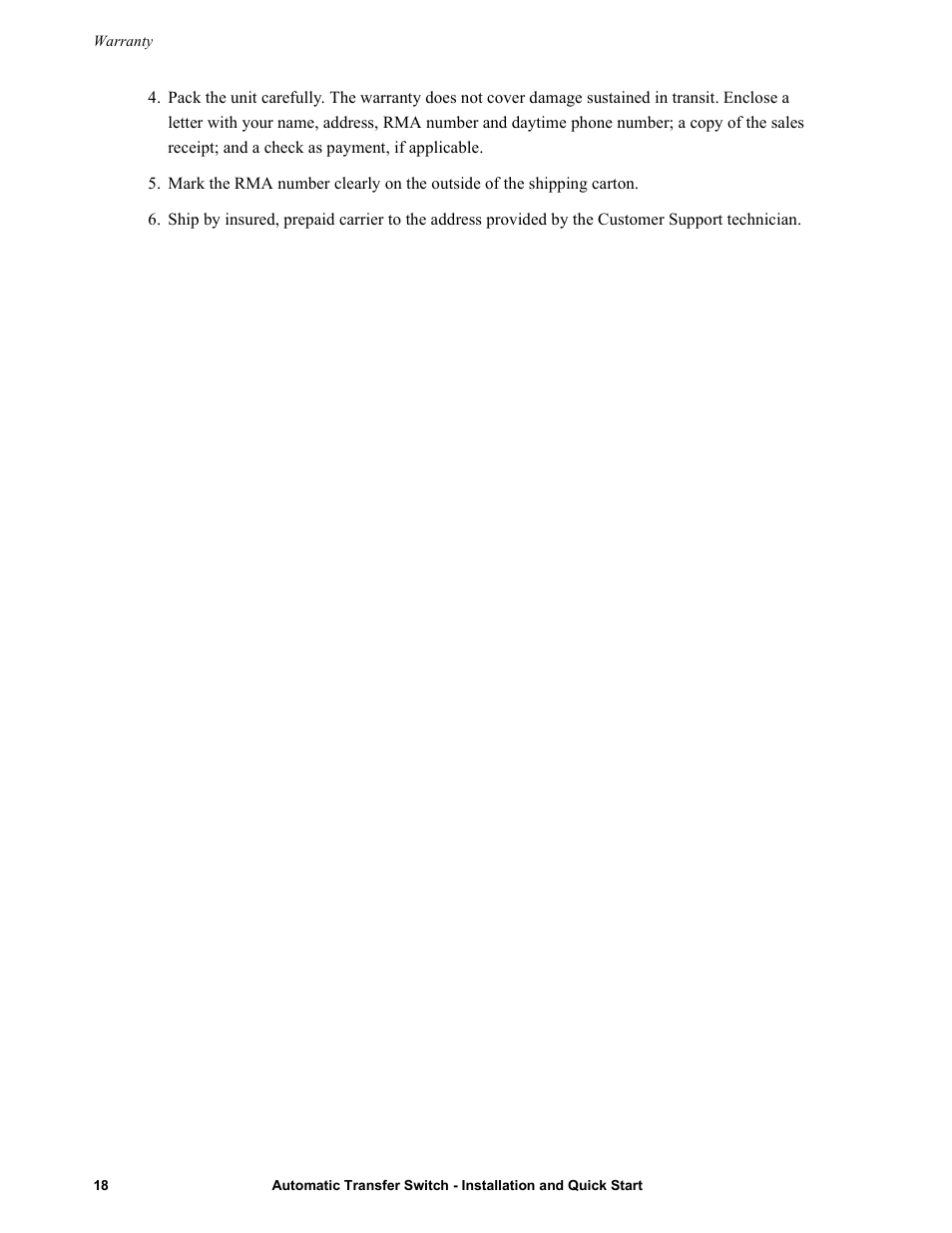 American Power Conversion Automatic Transfer User Manual | Page 22 / 25