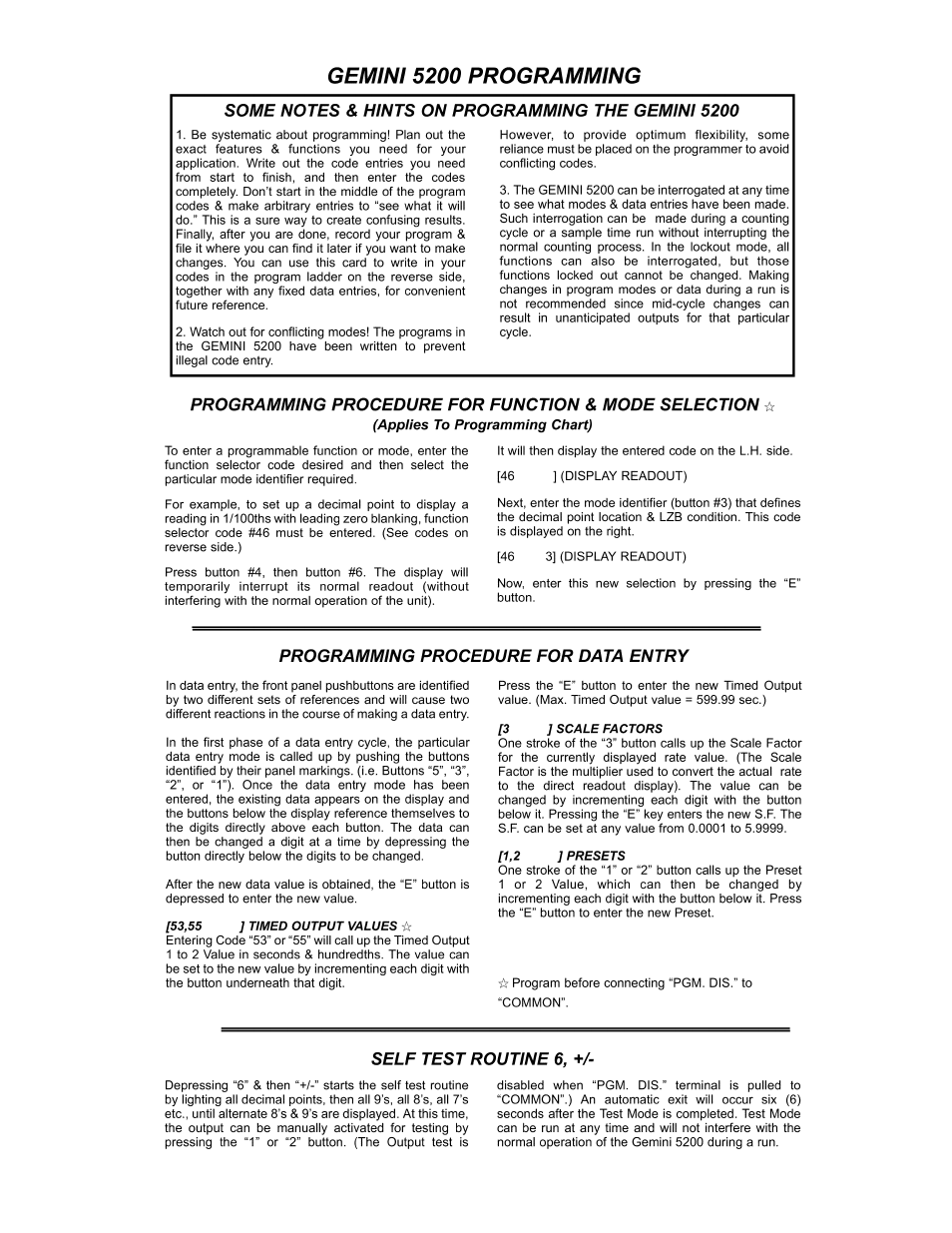 Red Lion GEMINI 52 User Manual | Page 8 / 8