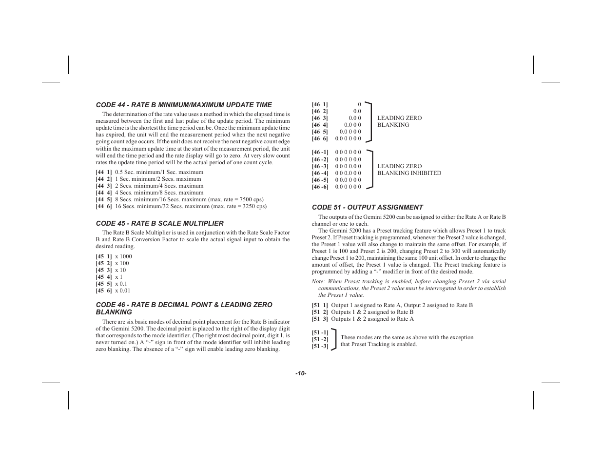 Red Lion GEMINI 52 User Manual | Page 12 / 64