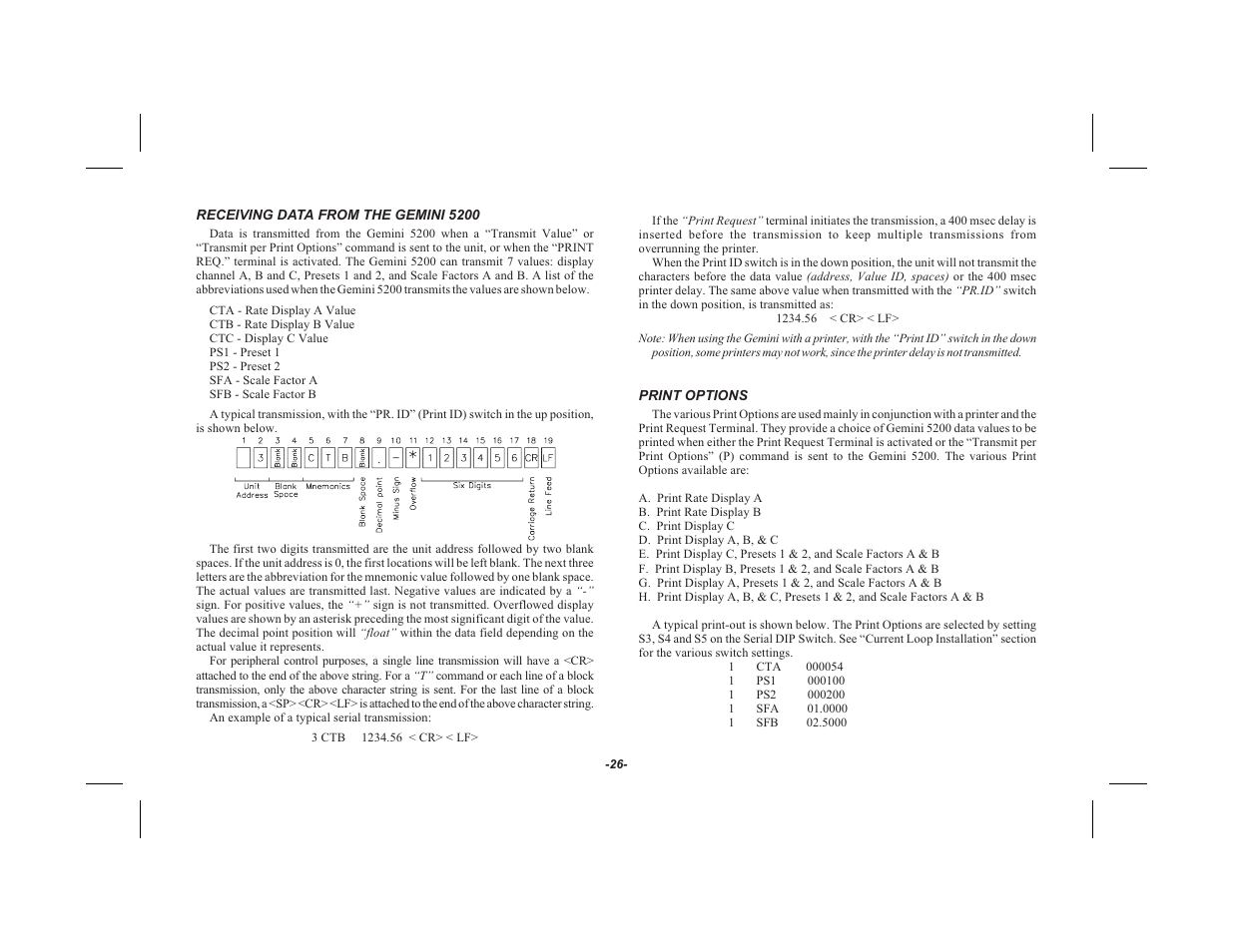 Red Lion GEMINI 52 User Manual | Page 28 / 64