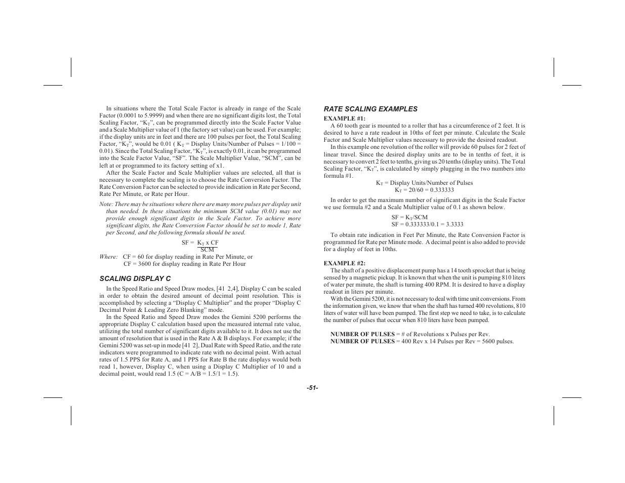 Red Lion GEMINI 52 User Manual | Page 53 / 64