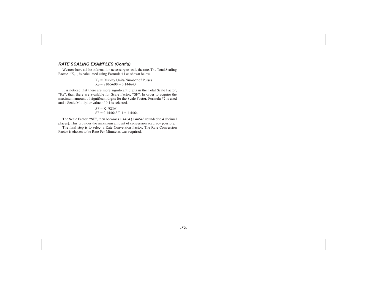 Red Lion GEMINI 52 User Manual | Page 54 / 64