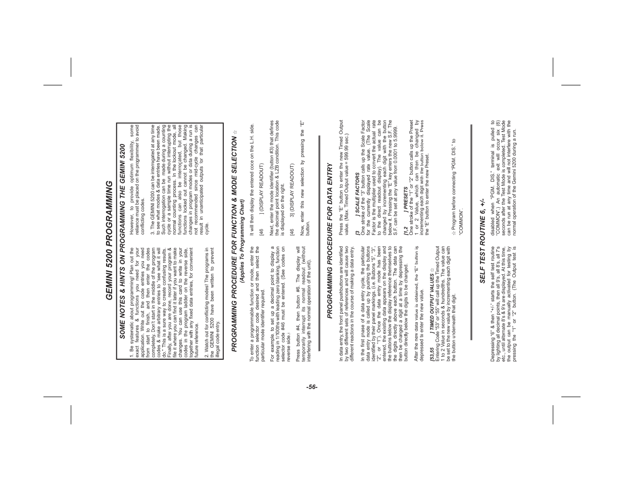 Red Lion GEMINI 52 User Manual | Page 58 / 64
