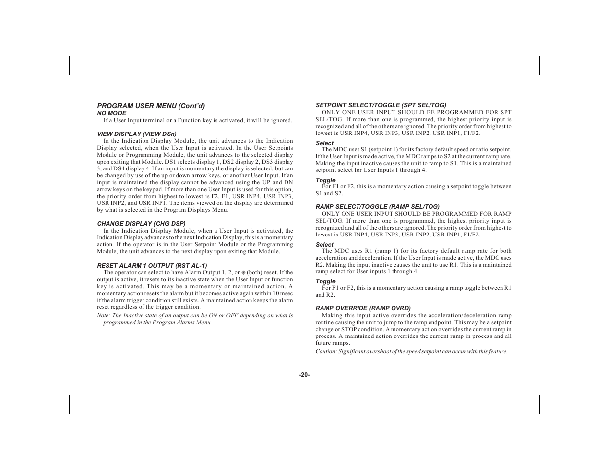 Red Lion MDC User Manual | Page 22 / 51